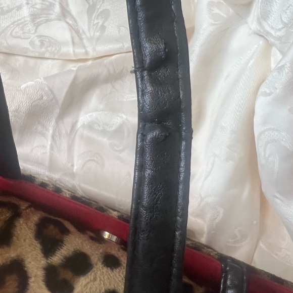 Kate Spade Vintage, leopard print, handbag. - Picture 6 of 16